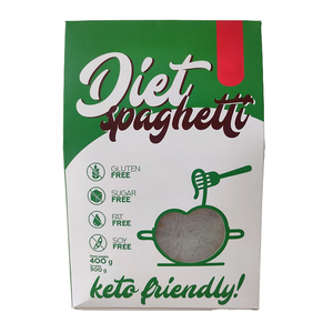 Noodles di Konjac Vegani a Zero Calorie e Basso Contenuto di Carboidrati, Pasta Istantanea Halal Pronta da Mangiare, a Basso Contenuto di Grassi, Confezione da 400g - Product Image 1