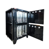 Solution complète de purification d'air pour cuisine Deyue, filtre à fumée ESP et ventilation