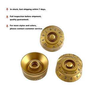 Boutons de commande de volume et de tonalité pour guitare électrique, pièces de rechange pour Strat Tele <span class=keywords><strong>Les</strong></span> Paul, fabrication OEM - Product Image 4