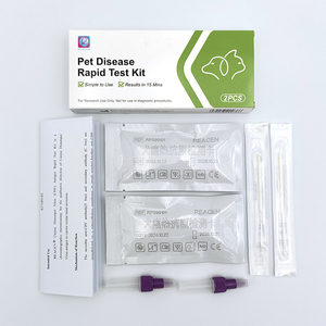 Pet CPV Ag <span class=keywords><strong>parvovirus</strong></span> Kit de <span class=keywords><strong>test</strong></span> rapide pour chiens canins Pet Care Bandelettes de <span class=keywords><strong>test</strong></span> vétérinaire avec prix d'usine - Product Image 6