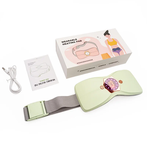 Cura personale elettrico vibrante terapia donna dolorose mestruazioni dolore addominale massaggiatore riscaldamento mestruazioni fascia di calore - Product Image 3