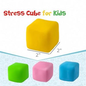 2025 New Arrivals <b>Fidget</b> Toy Promotion Anxiety Stress Relief Squishy Ice Cube Toys Trending Calming Sensory Squeeze Balls - Product Image 3