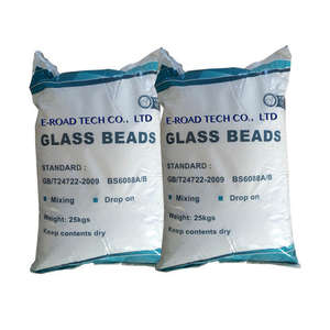 Peinture de marquage routier thermoplastique <span class=keywords><strong>BS6088</strong></span>, perles de verre réfléchissantes pour le marquage routier - Product Image 1