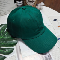 Casquettes de baseball à 6 panneaux vertes imprimées avec logo personnalisé, casquettes snapback, casquettes ajustées, casquettes trucker, casquettes de sport brodées pour hommes