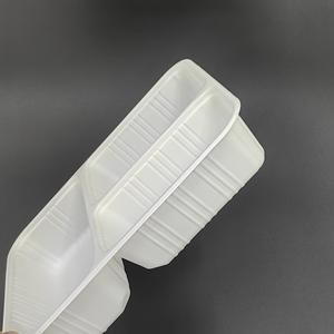 Fiambrera desechable de espuma PLA biodegradable al por mayor de fábrica hecha de almidón de maíz y papel Kraft envasado de alimentos compostable - Product Image 5