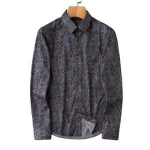 Camisa Moderna, Sencilla, <span class=keywords><strong>Elegante</strong></span>, Versátil, Casual y Cómoda para <span class=keywords><strong>Hombre</strong></span>, <span class=keywords><strong>Ropa</strong></span> Masculina, Prenda Superior - Product Image 6