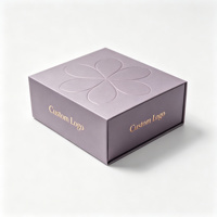 Boîte cadeau rigide de qualité supérieure avec couvercle coulissant, impression couleur moderne exquise, emballage personnalisé pour la vente au détail