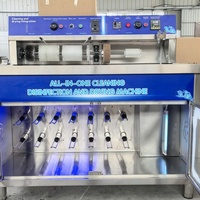 Dispositivo Tutto-in-Uno per Pulizia, Disinfezione e Asciugatura delle Scarpe, Ideale per Uso Commerciale e Domestico con Capacità Multifunzionali