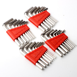 Tsx Hex Keys Short Flat Head Internal Hexagon 1.5mm To 6mm Metric Set For Hardware Tools - Product Image 3