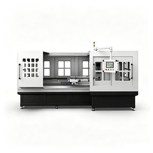 Machine à scier au fil diamanté sans fin HX1600C avec table de coupe rotative pour la découpe de cylindres d'isolation en graphite - Product Image 1