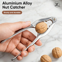 Hotseller Eco-vriendelijke fruit- en groentegereedschap kreeft- en krabnootkrakers raspen handmatig zwaar uitgevoerd chroom geplateerd aluminiumlegering
