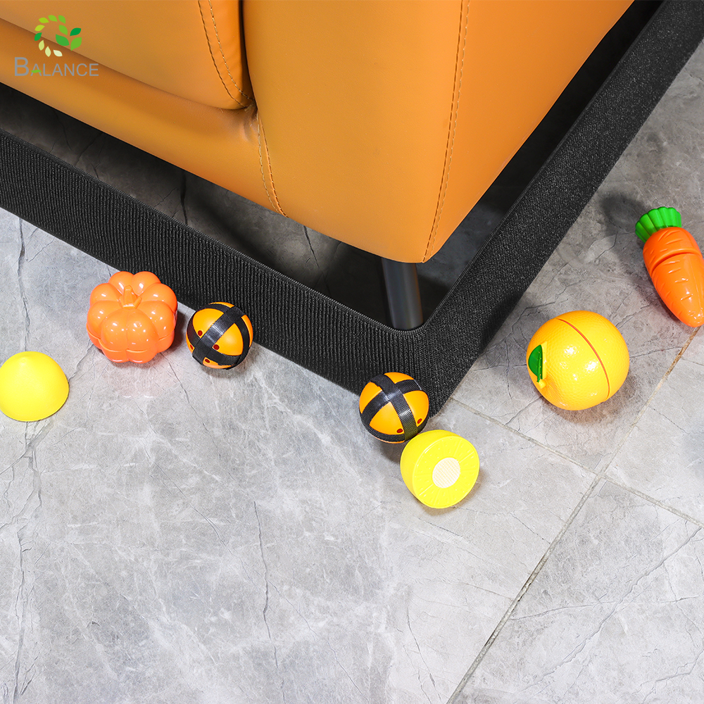 Широкий регулируемый кушетка под диван, игрушечный блокировщик, бампер под кроватью, регулируемая петля на липучке, игрушечный кушетка для мебели