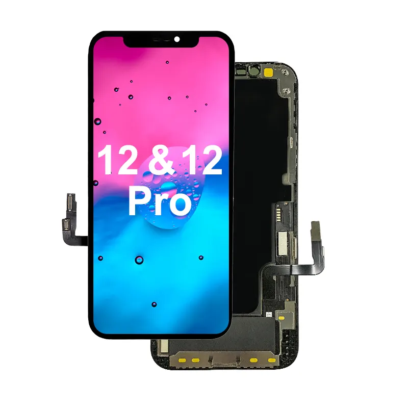 Suku Cadang Ponsel Layar Oled Pengganti Layar Lcd Layar Sentuh untuk Iphone 11 Xr 7 8 Plus 12 13 Pro Max