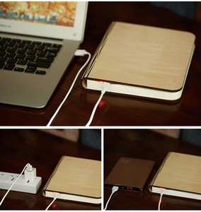 Portable Novelty Led Folding <strong>Book</strong> Lamp 5 Colors to <strong>Switch</strong> Usb Rechargeable <strong>Book</strong> Lights Wooden Cover Smart Lights <strong>Book</strong> - Product Image 3