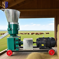 Machine à granulés d'aliments pour petits animaux 380V, haute productivité, granulateur pour volailles et bétail, pour fermes et usage domestique