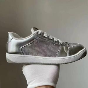 उच्च संस्करण छोटे गंदे जूते पुरुषों महिलाओं को पसंद करते हुए वास्तविक चमड़े की चांदी की गैंडा पैर की अंगुली रबर की गैर-पर्ची - Product Image 6