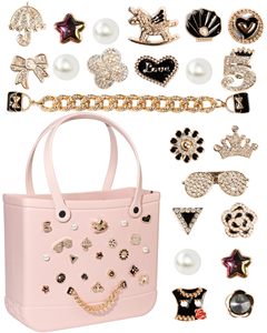 Lovely Pearl Charms for Bogg Bag Original Insert Decorative Charm for Handbag <b>Beach</b> Tote Bag Rubber <b>Beach</b> Bag <b>Accessories</b> Charms - Product Image 5