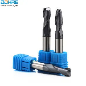 DOHRE Hot Sales 2Flutes CNC End Mill Cutter Wood Cutting Made In China Factory For Metal