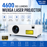 OEM ODM Profesyonel Lazer Projektör WUXGA 4600 ISO Lümen, AV Sistem Entegratörleri için LAN Kontrolü ile
