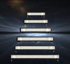Projecteurs LED <span class=keywords><strong>de</strong></span> voiture super lumineux 432W, trois rangées, éclairage <span class=keywords><strong>de</strong></span> travail LED pour camion, <span class=keywords><strong>barre</strong></span> lumineuse <span class=keywords><strong>de</strong></span> <span class=keywords><strong>toit</strong></span> <span class=keywords><strong>de</strong></span> voiture tout-terrain - Product Image 2