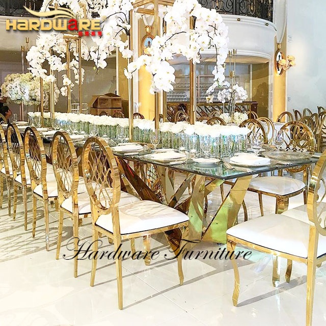 Уникальный дизайн Роскошная стеклянная мебель для ресторана итальянский дизайн обеденный стол