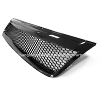 Penutup jala kisi depan hitam ABS plastik kualitas tinggi aksesori Kit Bumper untuk Forester 2009-2013
