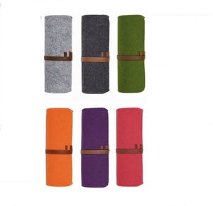 Stationery Roll up <b>Pencil</b> <b>Bag</b> Waterproof OEM <b>Pencil</b> <b>Bag</b> Pen <b>Case</b> Factory Direct Sales Minimalist Style Large Capacity Students - Product Image 4