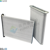 Filtre à poussière industriel, filtre à panneaux plissés, filtre à panneaux plats en polyester PTFE, antistatique, HEPA, remplacement du filtre à panneaux pour gaz et huile