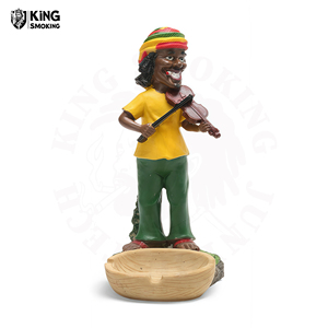 <span class=keywords><strong>Cendrier</strong></span> en résine de style musique rasta jamaïcaine, taille moyenne, <span class=keywords><strong>Bob</strong></span> <span class=keywords><strong>Marley</strong></span>, pour cigarettes et cigares, vente en gros d'usine - Product Image 3