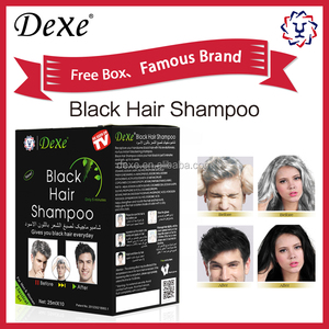 Tinte Orgánico Negro para el Cabello en Crema <span class=keywords><strong>sin</strong></span> Amoníaco, Directo de Fábrica DEXE, para Hombres y Mujeres, Cubre las Canas y el Cabello Blanco - Product Image 4