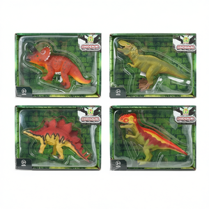 Figuras de dinosaurios de juguete 14x7x19 cm Paquete de 4 para niños mayores de 3 años - Product Image 3