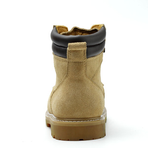 Bottes de sécurité en daim antidérapantes, chaussures de travail à la mode, en daim, avec des ciseaux, antidérapantes, pour équipements de bâtiment - Product Image 4