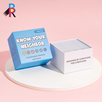 Cartes mémoire personnalisées pour enfants, cartes éducatives d'apprentissage imprimées en usine, jeu de cartes