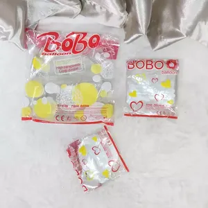 Palloncino Bobo trasparente in Pe/Pvc da 18/24/36 pollici di vendita caldo palloncino a bolle di plastica Bobo rotondo trasparente per decorazioni per feste