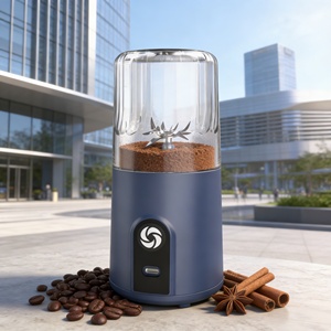 Licuadora Portátil de 260 ml - Ligera, Antiderrames, Resistente, Recargable por USB, Trituradora de Hielo, para Hacer Smoothies en el Auto, Compacta y Personal - Product Image 1