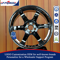 Jantes forgées monobloc à 6 branches de style TE37 chromées sur mesure, 17 et 18 pouces, 5x120, jantes en alliage concaves pour BMW E36 E46 M3