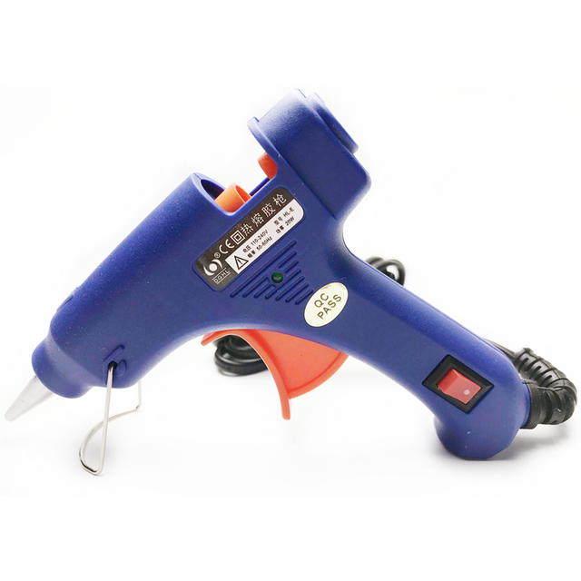 20W Hot Melt Glue Gun Household Industrial Mini Guns Electric Heat Temperature Tool With 7mm Glue Sticks