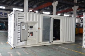 1mva 20hq container Máy phát điện diesel 800kw Mitsubishi Máy phát điện diesel có 6 đơn vị trong kho với đồng bộ hóa chức năng song song OEM - Product Image 3