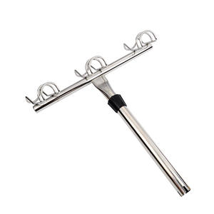 Accessoires de quincaillerie en acier inoxydable marin 522*432mm Porte-canne à pêche pour yacht et équipement de pêche - Product Image 1