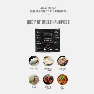 Ewant 17L 1900W 70KPA 디지털 제어 전문 다기능 가정용 밥솥 스테인리스 스틸 전기 압력솥 - Product Image 2