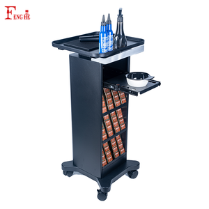 รถเข็นย้อม<span class=keywords><strong>ผม</strong></span>สำหรับร้านเสริมสวยแบบขายส่ง 4 ชั้น พร้อมชั้นวางสำหรับจัดแสดงสีผมและถาดกันลื่นสำหรับร้านทำ<span class=keywords><strong>ผม</strong></span> - Product Image 6