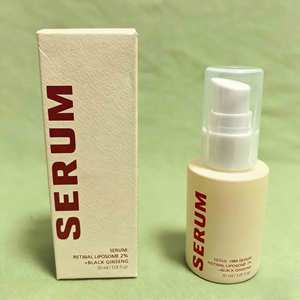 Sérum au rétinol liposomique 2% 30 ml, extrait de ginseng noir, réduit les rides, améliore l'élasticité, sérum pour la peau du visage - Product Image 6
