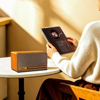 Enceinte sans fil RK-C532 90W, son stéréo 3D Hi-Fi, enceinte de lecture multi-modes pour extérieur avec subwoofer, touches de style piano vintage