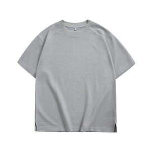 T-Shirt Estiva Casual da Uomo in Maglia 100% Cotone, Oversize con Grafica <span class=keywords><strong>3D</strong></span> e Motivo, Vestibilità Ampia, Traspirante e ad Asciugatura Rapida - Product Image 1