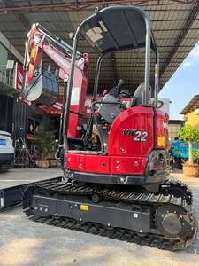 Mini-excavatrice YANMAR Vio22 d'occasion japonaise en parfait état, à bas prix, avec composants hydrauliques PLC, disponible à la vente - Product Image 3