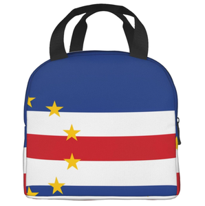 Sac à déjeuner en tissu extérieur résistant aux rayures et à l'usure, avec drapeau du <span class=keywords><strong>Cap</strong></span>-<span class=keywords><strong>Vert</strong></span>, pour les voyages, les pique-niques, l'école, <span class=keywords><strong>le</strong></span> bureau, vente en gros, personnalisable - Product Image 4