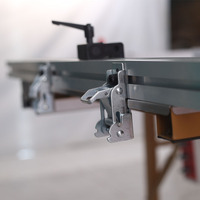 Machine de travail du bois à coulissant, scie de table en mélamine, livraison gratuite, chine