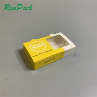 Runxing Boîtes à hot-dog en papier écologique compostables personnalisés Boîte à emporter rapide Emballage alimentaire