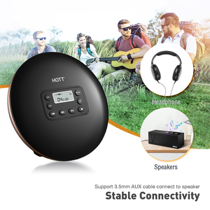 Reproductor de CD Portátil Personal <span class=keywords><strong>Discman</strong></span> Reproductor de Audio de Música CD/MP3 con Auriculares - Product Image 4