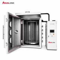Machine de revêtement sous vide PVD multi-ions à arc automatique AsiaLink pour raccords sanitaires en laiton et quincaillerie décorative métallique